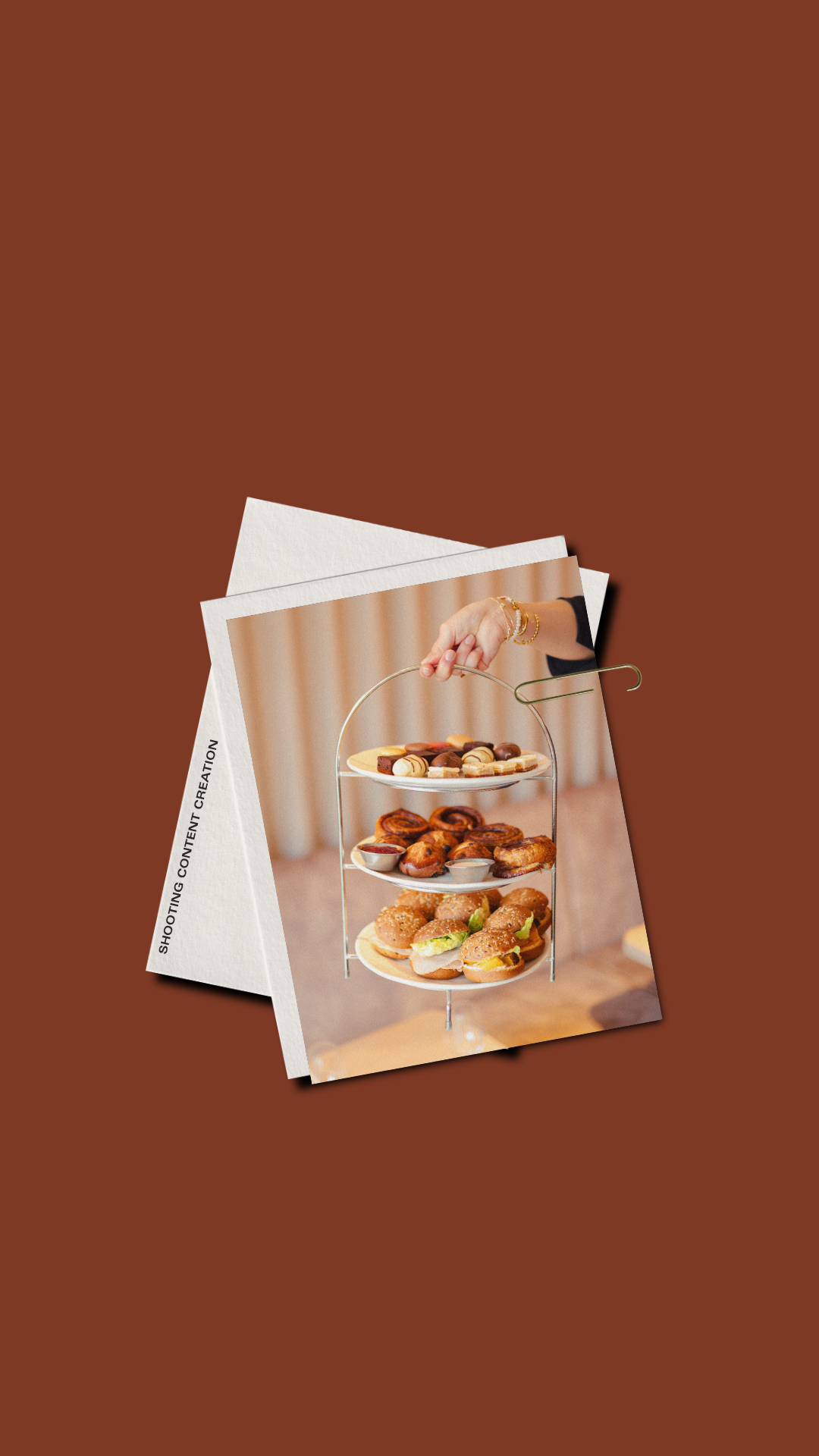 Red Modern Fashion Stack of Photographs Your Story Mairie Restaurant Bar & Events Social Elite