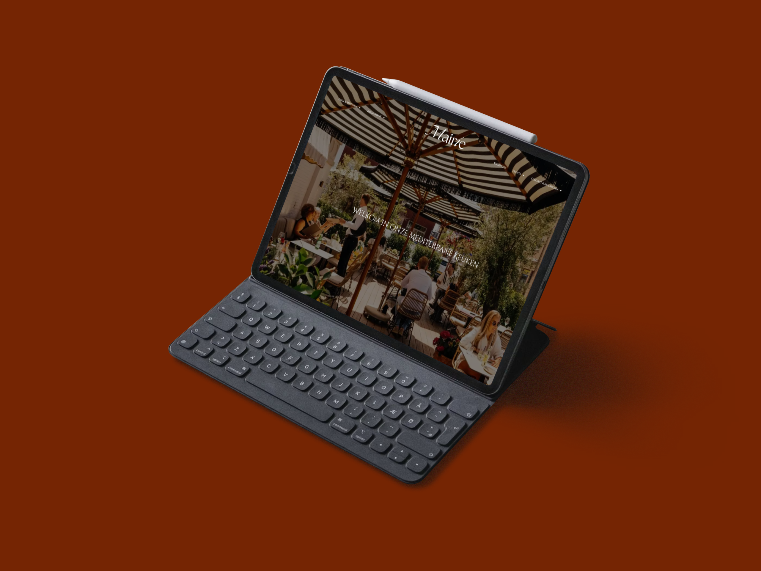 ipad pro mockup 2 scaled Mairie Restaurant Bar & Events Social Elite